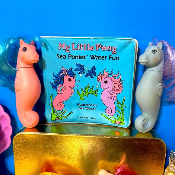 MY LITTLE PONY G1 VINTAGE 1980’s SEA PONIES & ACCESSORIES COLLECTION ULTRA RARE - Picture 9 of 14